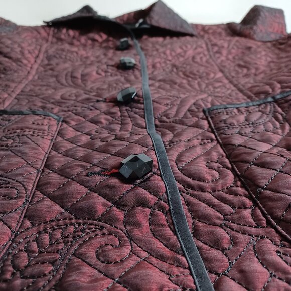 Reversible Pattern Quilted Jacket - Picture 5 of 15